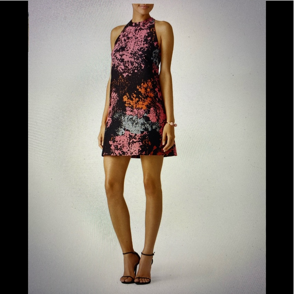 Hutch Brocade Mini Dress-wedding guest, date night